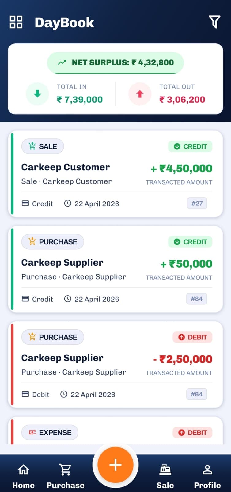 Daybook Analytics